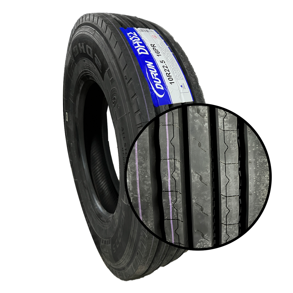 LLANTA NUEVA 10R22.5 16PR DH02   DURUN