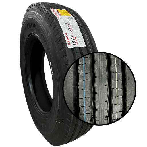 [N629] LLANTA NUEVA 10R22.5 16PR FG118  FARGO
